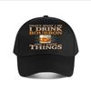 Vintage Bourbon Lovers Baseball Cap Baseball Cap Fashion Unisex Sunhat Womens Outdoor Sports Snapback Cap