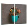 Glass Cutting Board 2X 30X52 Christmas