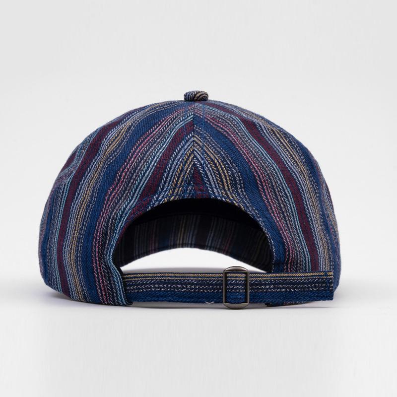 Färgglada Ränder Herr Keps Framåt Sommar Solskyddshatt Dam Basker Målarhatt