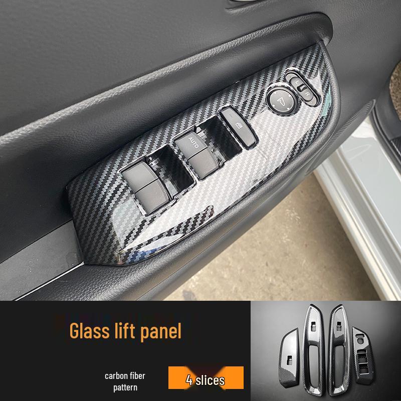 Gear Shift and Cup Holder Decorative Frame for 2021-2024 Fit LIFE (4th Gen)