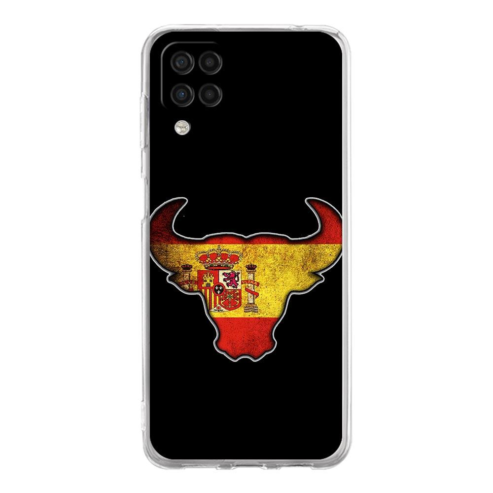 Spain Bull Flag Phone Case For Samsung Galaxy A13 A33 A35 A55 A73 A53 A23 A51 A71 A21S A31 A41 A05s A03S A15 A25 A32 5G Cover