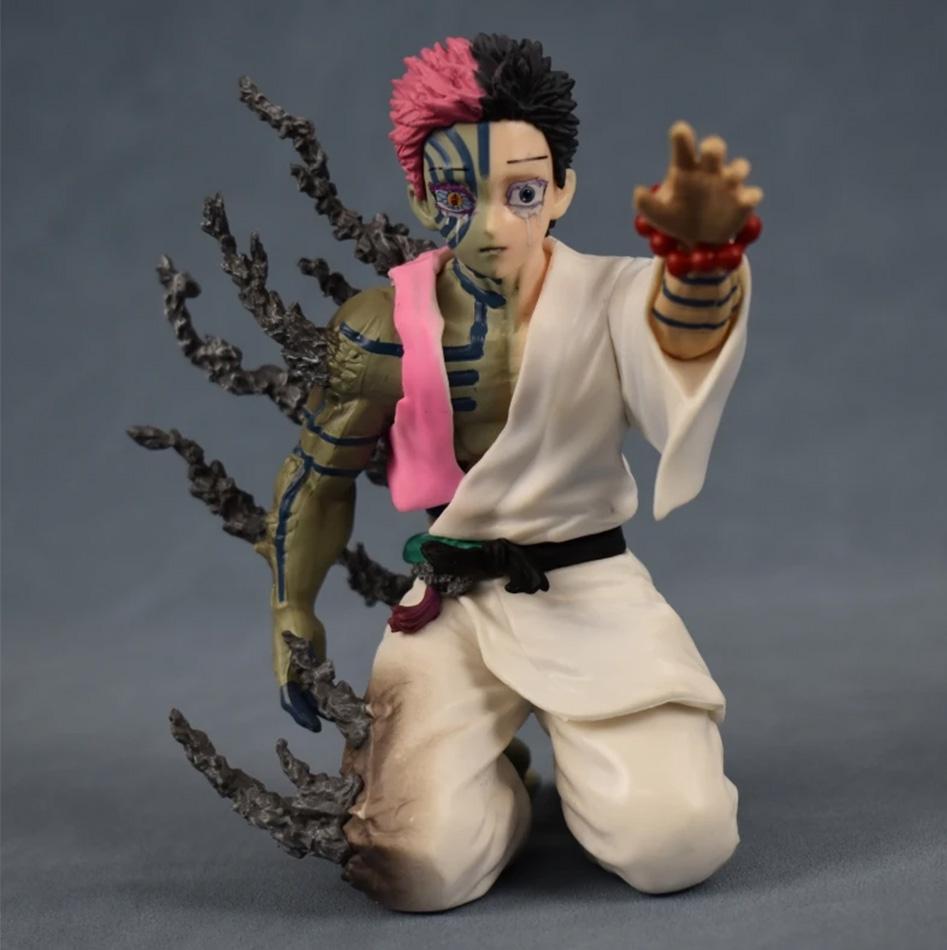 In Stock 15cm Demon Slayer Akaza Hakuji Anime Figure Model Doll Action Figurine Pvc Decoration Peripheral Desktop Decoration Plaything