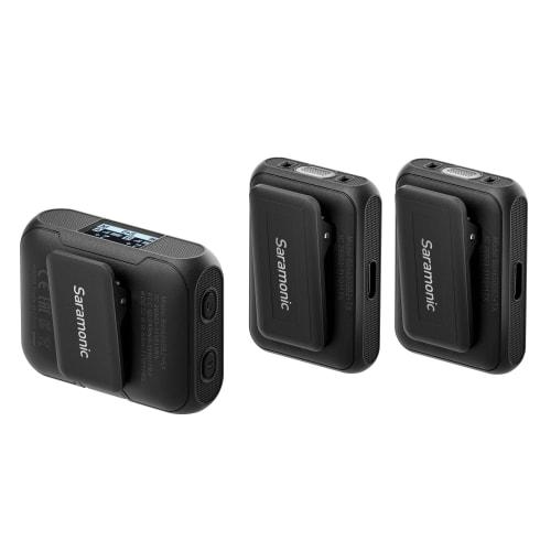 Saramonic 2.4GHz 4-in-1 Wireless Microphone System (Includes 2 Transmitters, 1 Receiver, and Charging Storage Box) Blink500B2+ -JP
