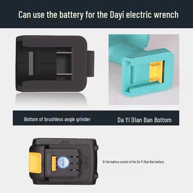 Universal Brushless Rechargeable Angle Grinder and Sander with Lithium Battery