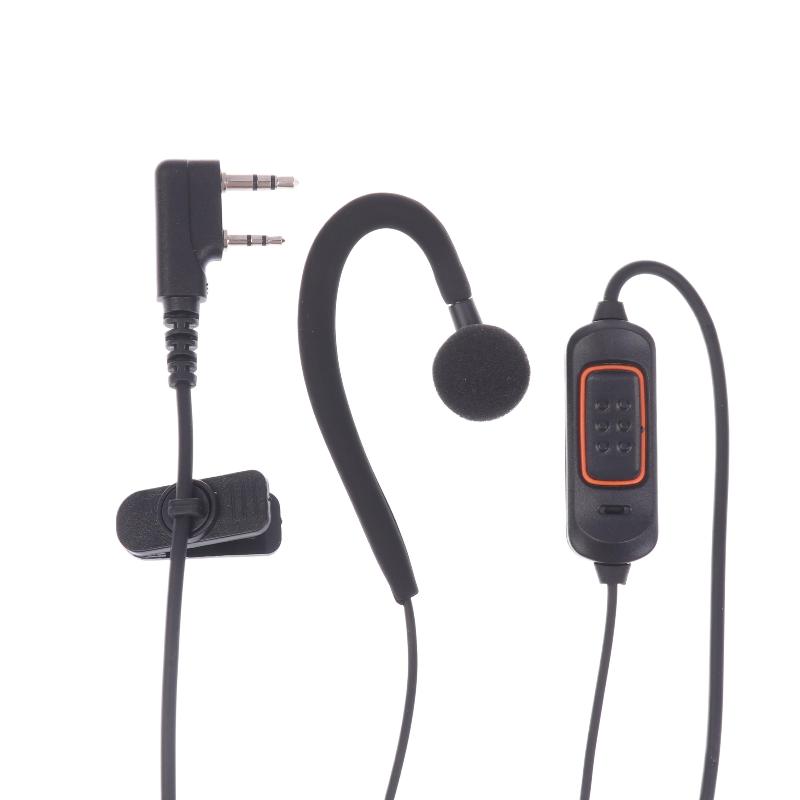 

1Pcs Two-Way Radio Headset Mic Earphone Compatible With Quansheng UV-K6 888S 5R UV-5R UV-5RH UV-21 PRO Walkie Talkie Accessories