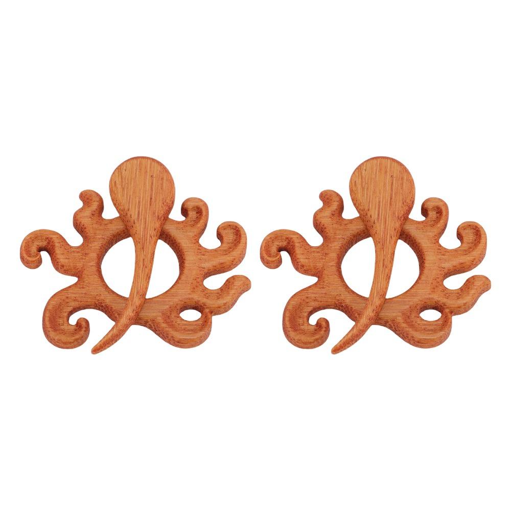2pcs Creative Design Octopus Brooches Pin Multifunctional Animal Brooch Pin For Sweaters