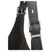 Michael Kors Logo Adjustable Shoulder Strap Suede Tote Bag Women Handbags Black 30F4GY5H3T-001