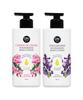 Flower Body Lotion 400ml X 2 (Cherry Blossom / Iris - Choose 1)