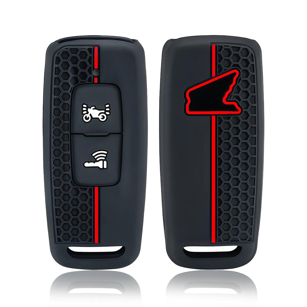 2 Buttons Silicone Remote Key Cover Shell Key Case Protector For Honda Adv 150 Pcx 125 Switch Adv Wrench 350 Pcx160 Vision Sh350