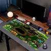 Plants vs. Zombies Print Mouse Pad, Anti‑Slip Desktop keyboard Mat, for PC Laptop Gaming Working Daily Use, Cool Festival Surprise Gift