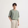 CROQUIS Men's 2025 Summer Round Neck Mid-Sleeve T-Shirt