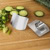 Kitchen Safe Finger Guard for Cutting, Multifunctional Stainless Steel Hand Protector, Vegetable Meat Cutting Safety Tool