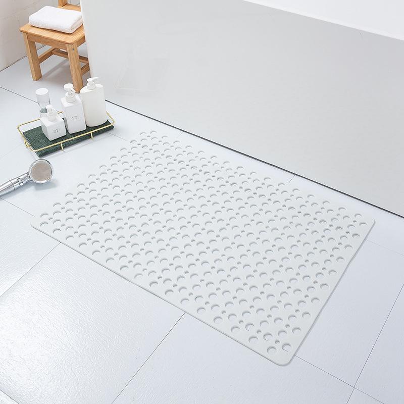 Extra Large Bath Mat TPE Suction Grip Mat Non Slip Bathtub Strong Suction Anti-Mold Shower Mat With Suction Cup Bathroom Product