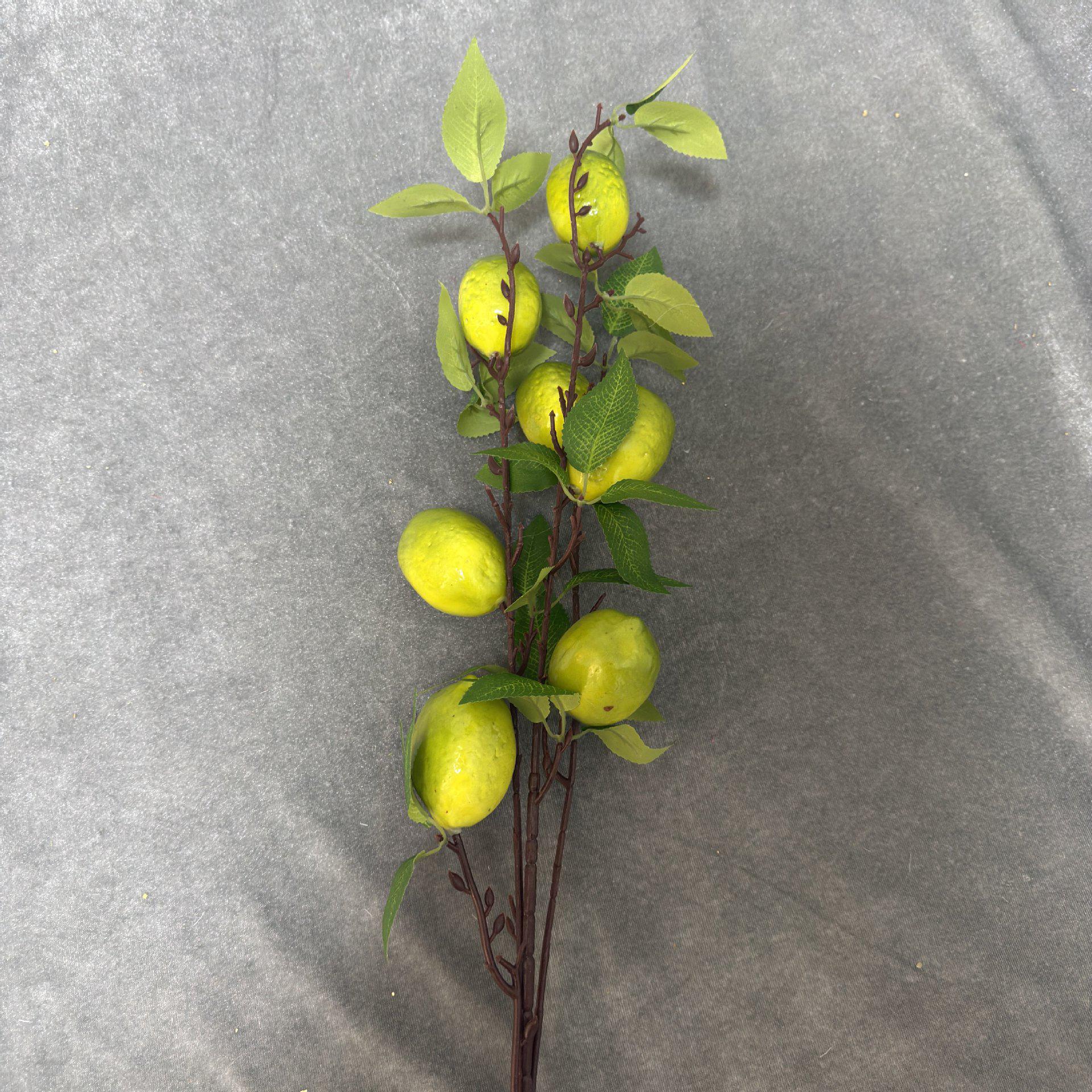 Трансграничная серия имитации фруктов: Красные Фрукты, Лайм, Вишня, Персик, Яблоко - Декор для Дома