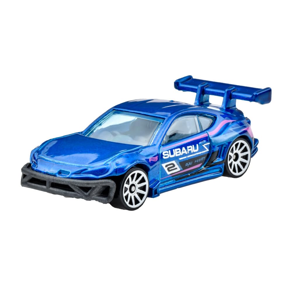 Hot Wheels Subaru BRZ Pedal Ride-On Toy Mini Car JFN54 Blue for Ages 3 and Up