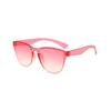 Rice Nail Square Frame Glasses Candy Color Sunscreen Uv Protection Sunglasses Personalized Retro Sunglasses