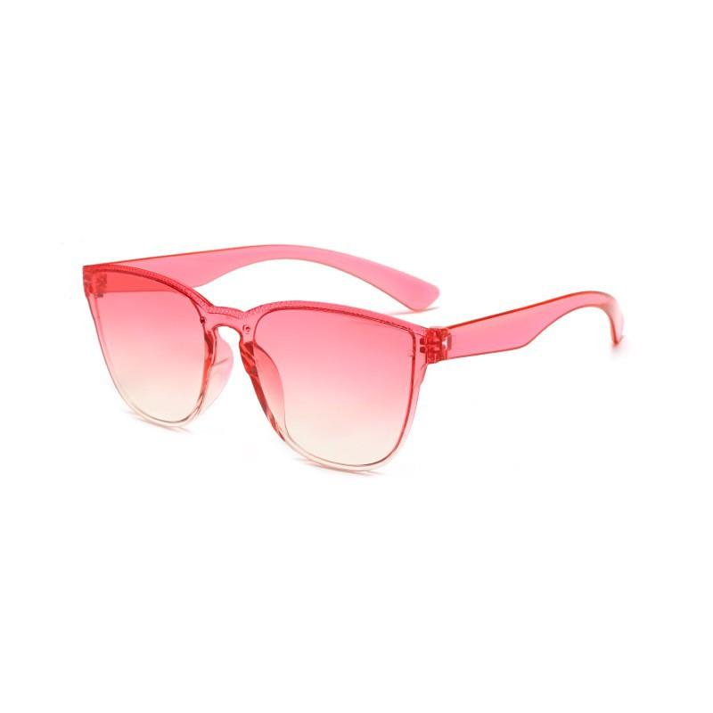 Rice Nail Square Frame Glasses Candy Color Sunscreen Uv Protection Sunglasses Personalized Retro Sunglasses