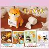 Adorable Pvc Shiba Inu Blind Box Figurines Set Of Eight Reflective Puppies Collectible Toys