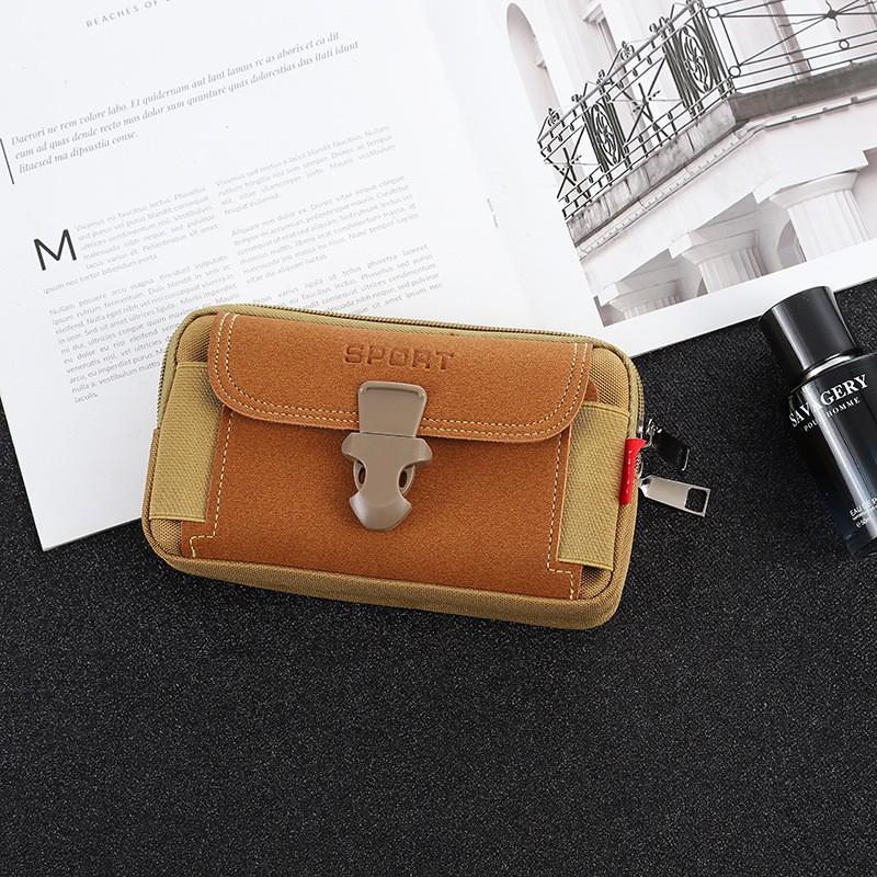 

Мужской модный чехол для телефона из ткани Оксфорд - многофункциональная поясная сумка