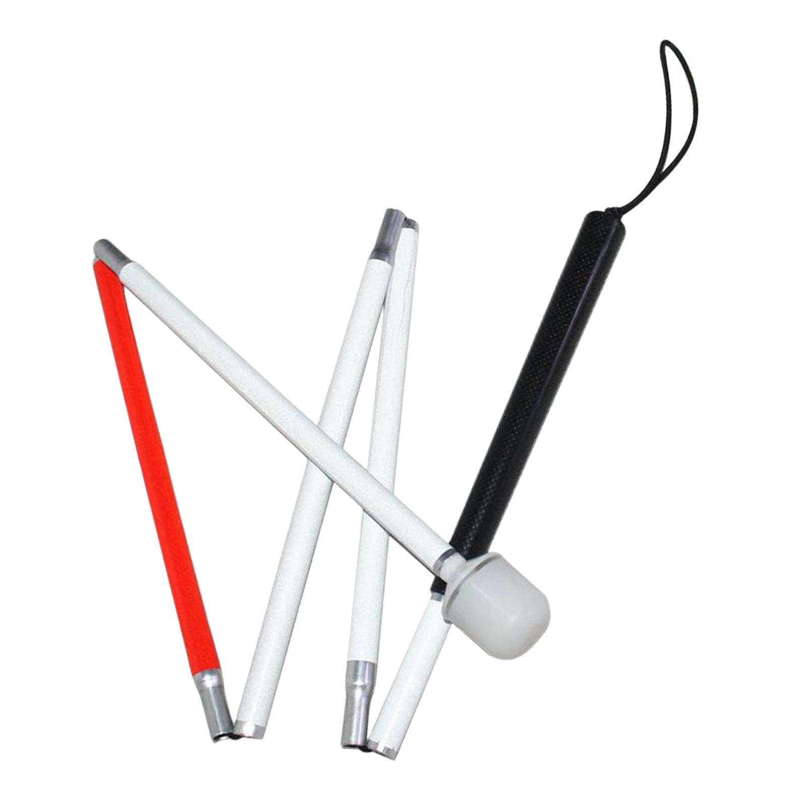 5 Sections Adjustable Lightweight Mobility Cane Visually Impaired