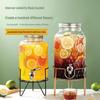 Xiyao 8L Glass Beverage Dispenser with Spigot