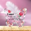 2D Flat Acrylic Butterfly Decoration, Fun and Suitable for Home, Living Room, Caf É, Garden, Garage, Holiday Bathroom, Office, Bakery M