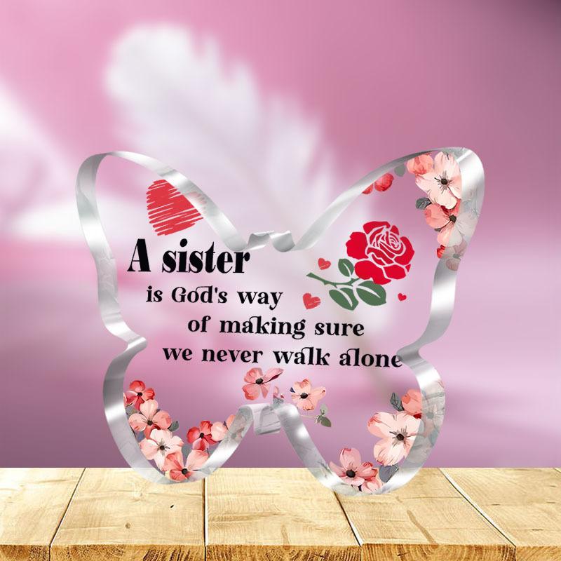 2D Flat Acrylic Butterfly Decoration, Fun and Suitable for Home, Living Room, Caf É, Garden, Garage, Holiday Bathroom, Office, Bakery M