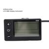 S866 Electric Bicycle Display 24V 36V 48V E-bike LCD Display Instrument  Electric Scooter