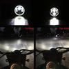 2 Pcs 5 3/4" Motorcycle Headlamp 5.75 Inch LED Headlight for Harley Triumph Rocket Iii 3 Speed Triple Street Triple Thunde