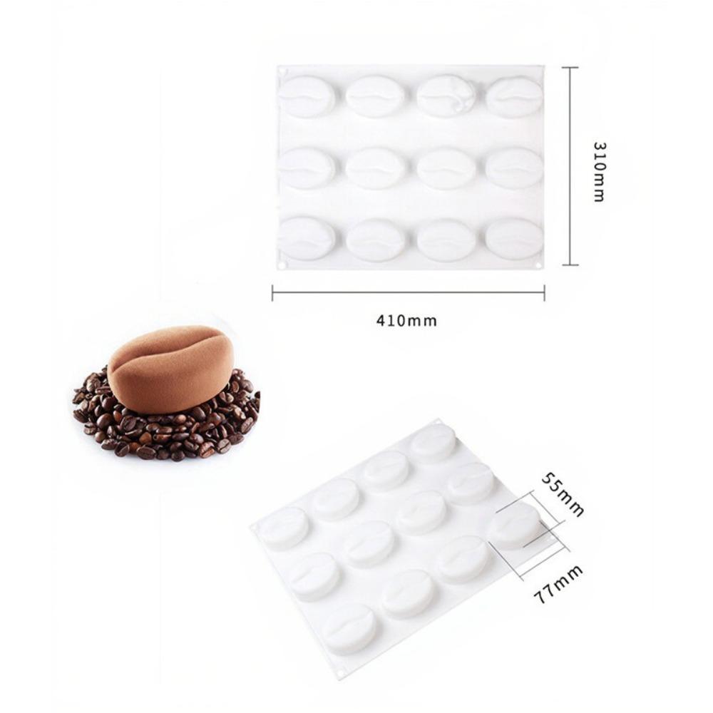 6/12/28 Cavity Dessert Mold Food Grade Silicone French Pastry Mold  Pudding