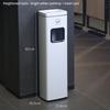 Entrance Trash Can Corridor Aisle Ashtray Cigarette Butt Collector Hotel Lobby Stainless Steel Vertical Elevator