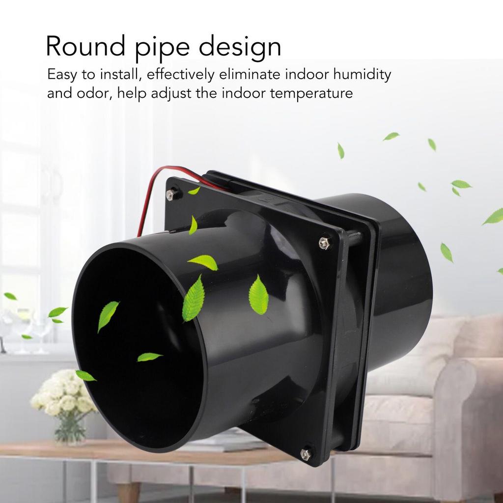 12V 10W Waterproof Dual Flange Solar Exhaust Fan for Camping & Greenhouses