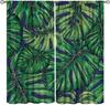 Tropical Palm Leaf Curtains Banana Leaves Theme Green Pink Curtain Living Room Kitchen Bedroom Dorm Home With Rod Pocket Polyester Ideal For Sitting