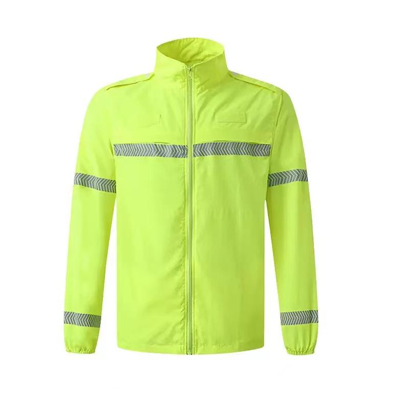 Reflective Pongee UV Protection Safety Vest: Lightweight, Breathable Traffic & Road Administration Apparel