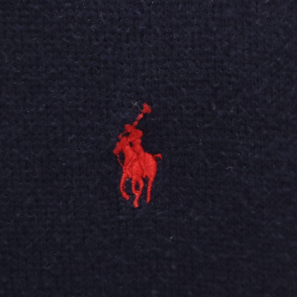Polo Ralph Lauren Long Sleeve V Neck Cardigan XL Navy Men's Used
