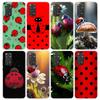 Insect Seven-Star Ladybug Phone Case For Xiaomi Redmi Note 10 11 12 13 14 15 Pro Plus 11S 12S 14S 11T 11E 10S Soft TPU Back Cove