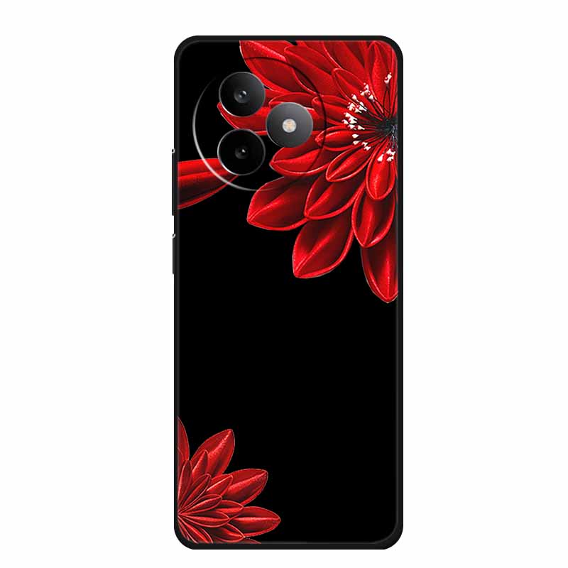 Phone Case For Xiaomi Redmi K80 Ultra Case Soft Black Silicone Cartoon Cat TPU Funda For Redmi K 80 Ultra Case Coque 6.83" Shell