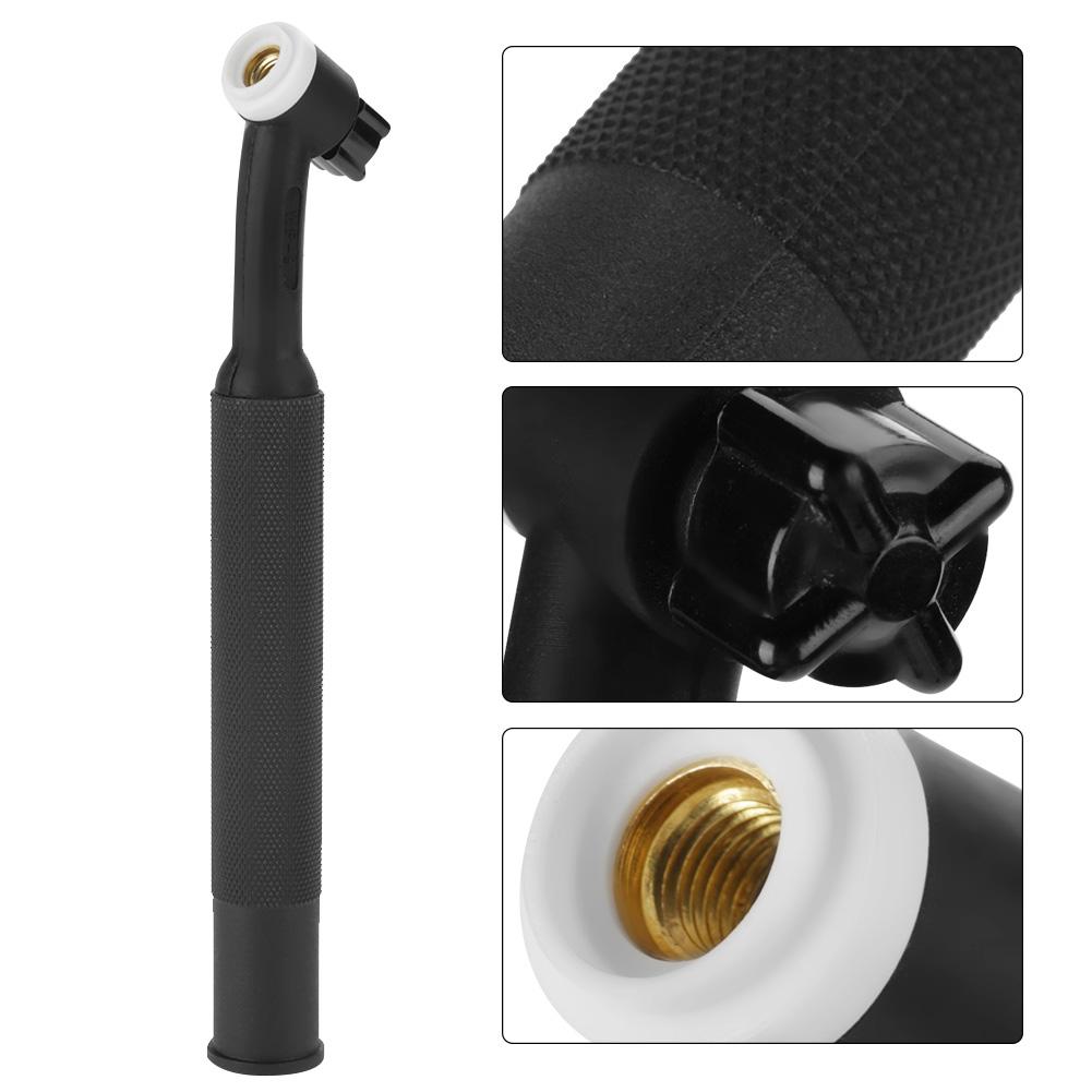  WP9 SR9 Welding Torch Head Flexible     Cooled Replacement for WP9 SR9 Torch Black 19.5cm 69g 