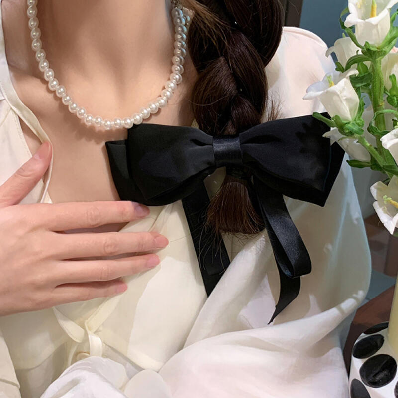 Ona Täglicher Satinband Haarspange Haarspange