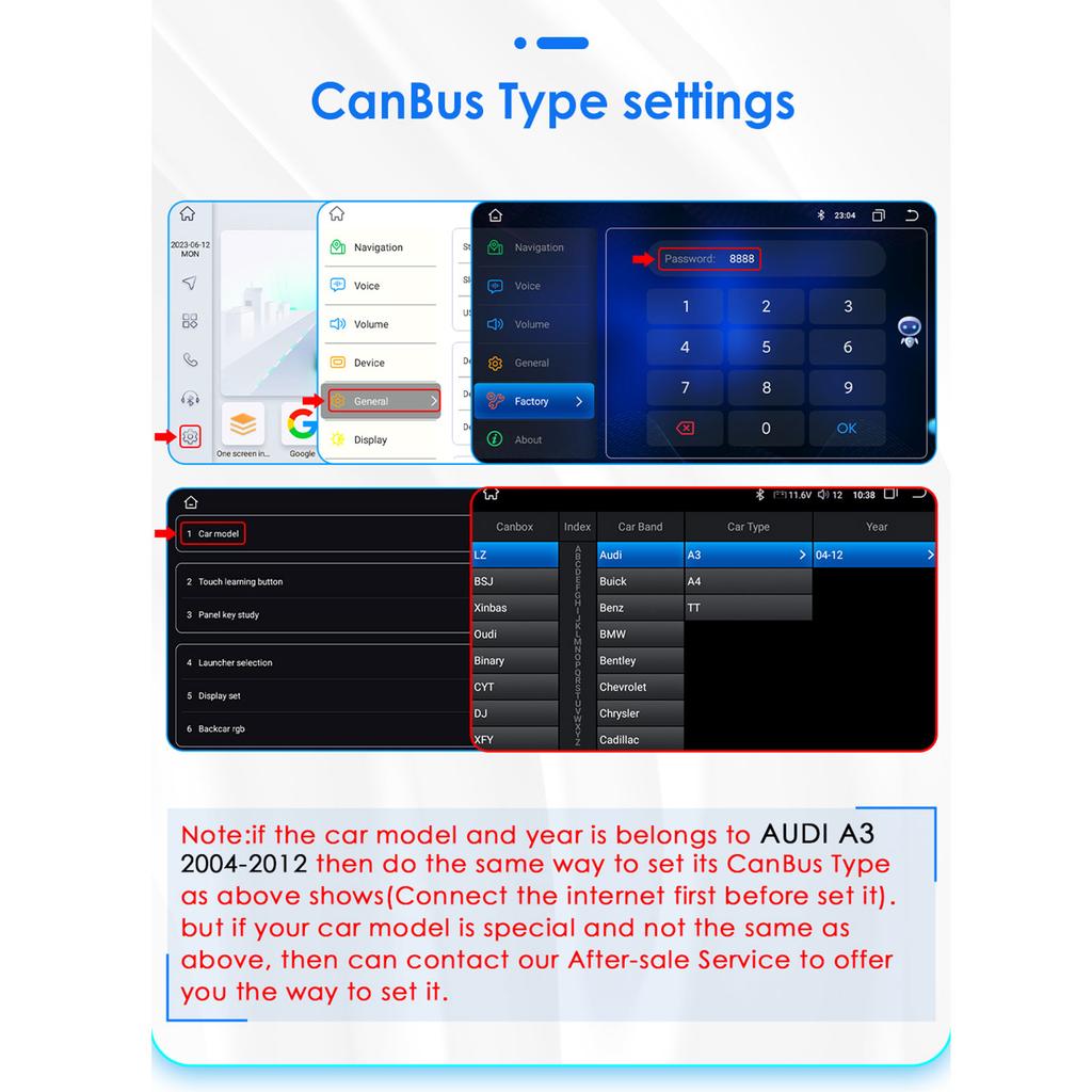 OSSURET 8Core DSP Car Multimedia Player for RS3 Sportback A3 8P S3 2003-2013 Carplay 4G Autoradio RDS GPS BT 4G-LTE WiFi AI  Intelligent Navigation