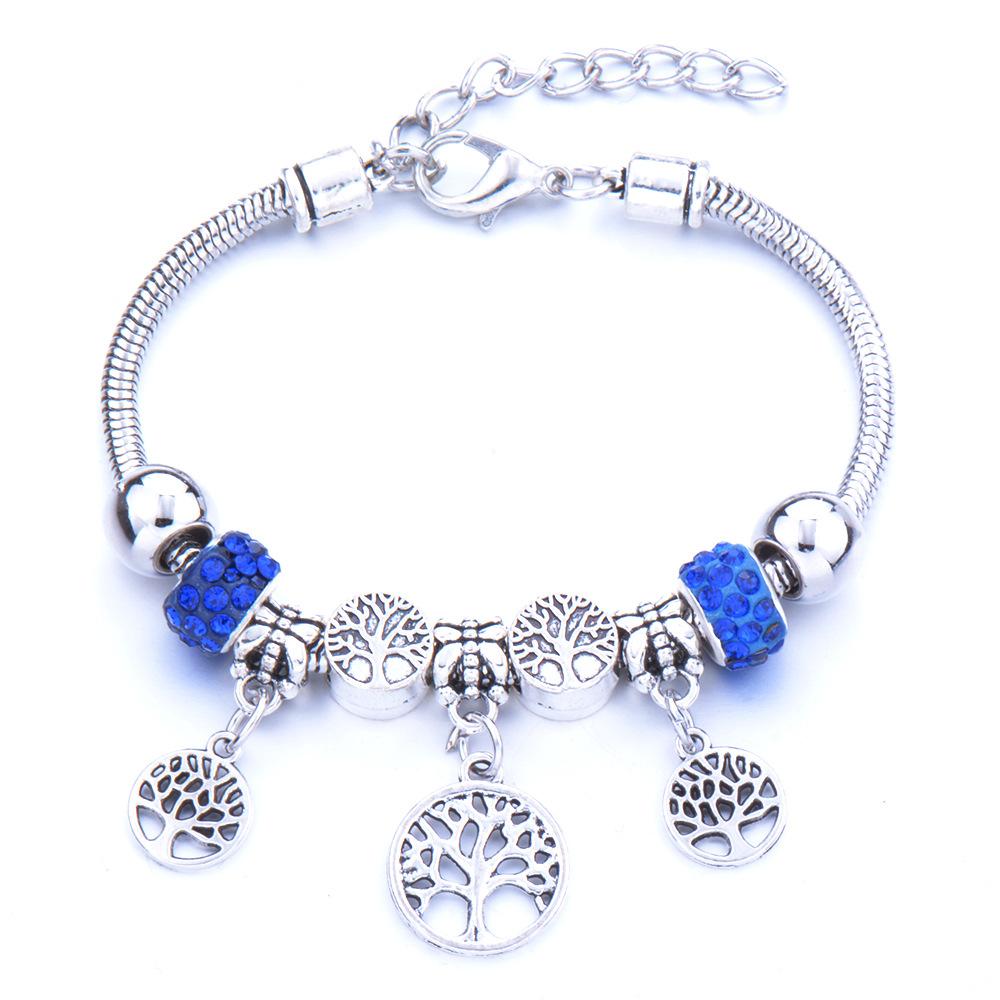 Pulseira em Forma de Coração Liga Design de Elefante Furo Grande Contas de Vidro Transparentes Joia Presente para Mulheres