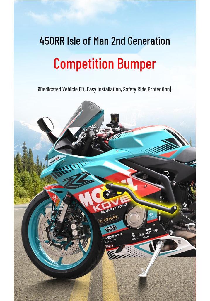 Compatible Kaiyue 450RR Isle of Man Front Racing Bar Guard for 26 Models
