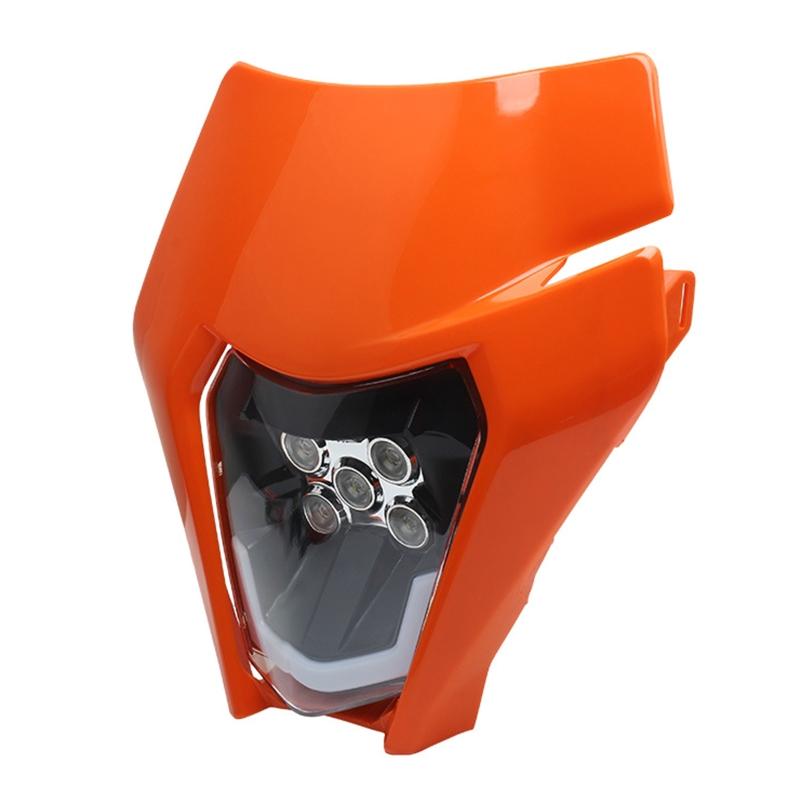 Dirt Bike Headlight LED Universal Motorcycle for Head Light Lamp for S-X SX-F EX
