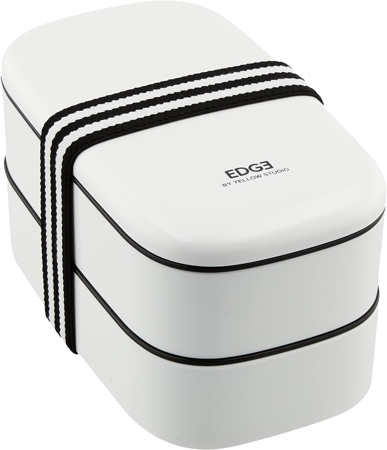 

Edge Oval Lunch Container 800ml White 73324 2-Tier белый