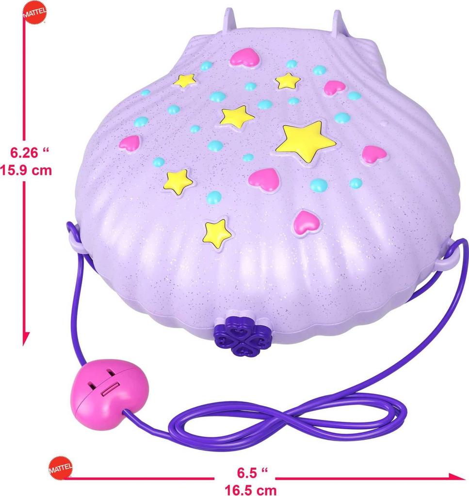 POLLY POCKET TINY POWER Seashell Purse
