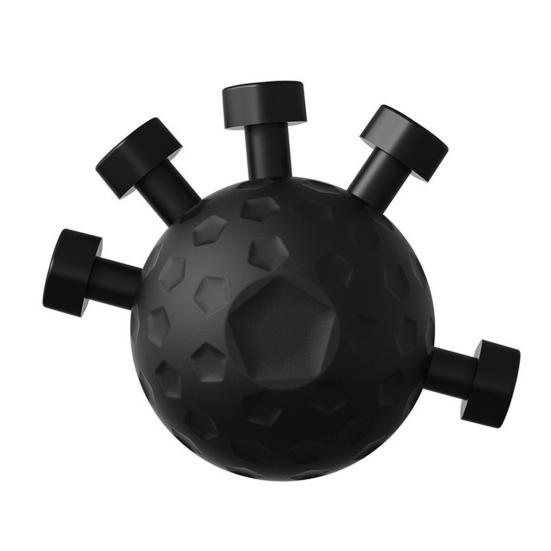 Hand Grip Strengthener Five Ergonomic Grip Strength Trainer Finger Exerciser Arthritis Hand Therapy Rehabilitation чёрный