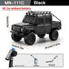 Professional MN111C 1:18 RC Car 4-wheel Drive Land Rover Defender 2.4G Full Scale Remote Control Car Truck Climbing Off-Road Vehicle Toys for Kid Gift