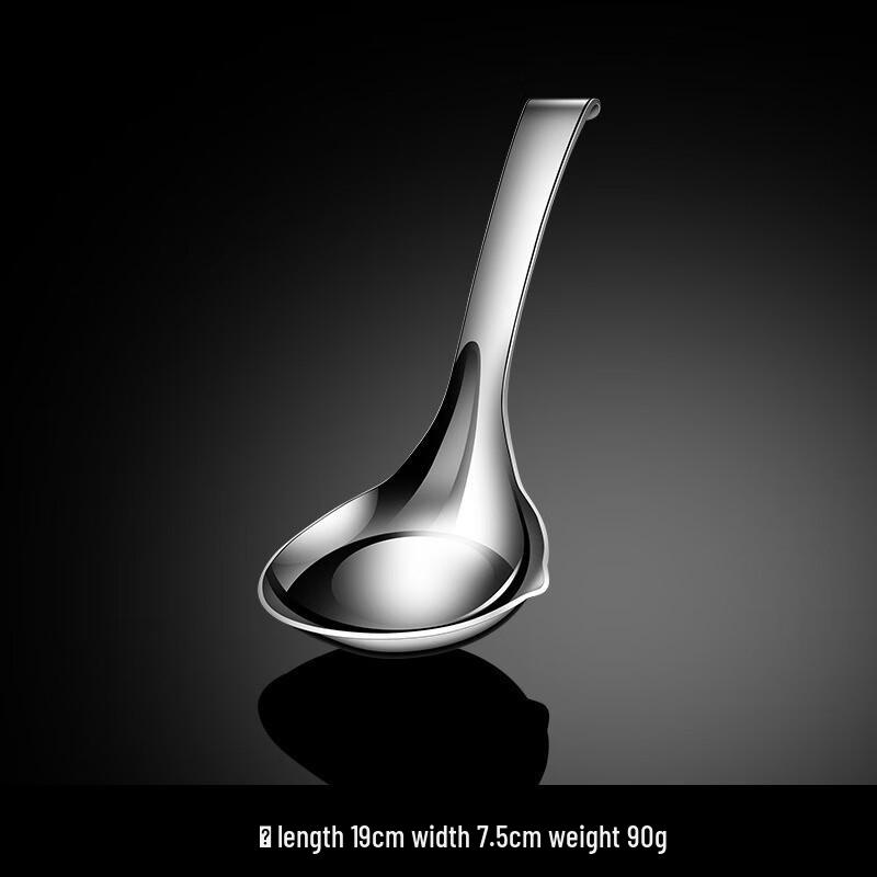 

304 Stainless Steel Soup Ladle Set with Pour Spout