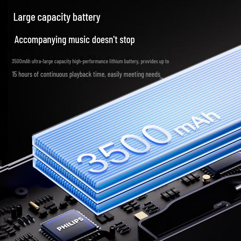 Philips TAS3609 Portable Bluetooth Speaker with Alarm Clock CN plug (adapter included)