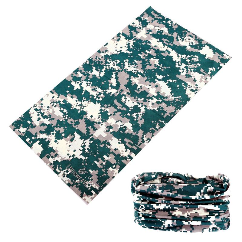 Magic Seamless Bandanas For Women Men Camouflage Head Scarf Tactical Mask Motorcycle Balaclava Buffs Camo Headband